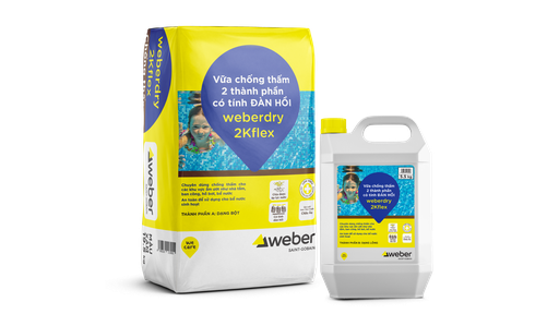 Sản phẩm chống thấm weberdry 2k flex