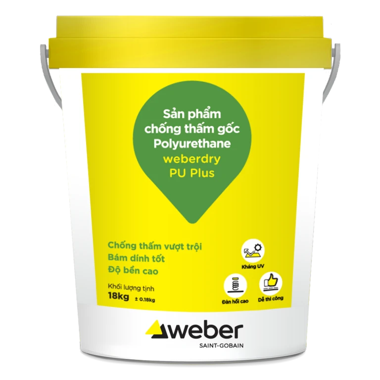 Sản phẩm chống thấm weberdry PUD coat