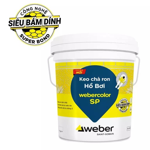 Keo chà ron Hồ Bơi webercolor SP