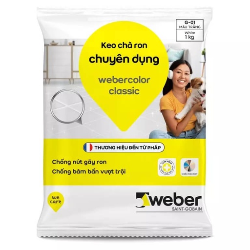 Keo chà ron webercolor classic