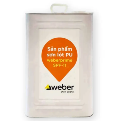 Sản phẩm sơn lót dành cho chống thấm gốc PU WEBERPRIME SPF 11 - 17kg